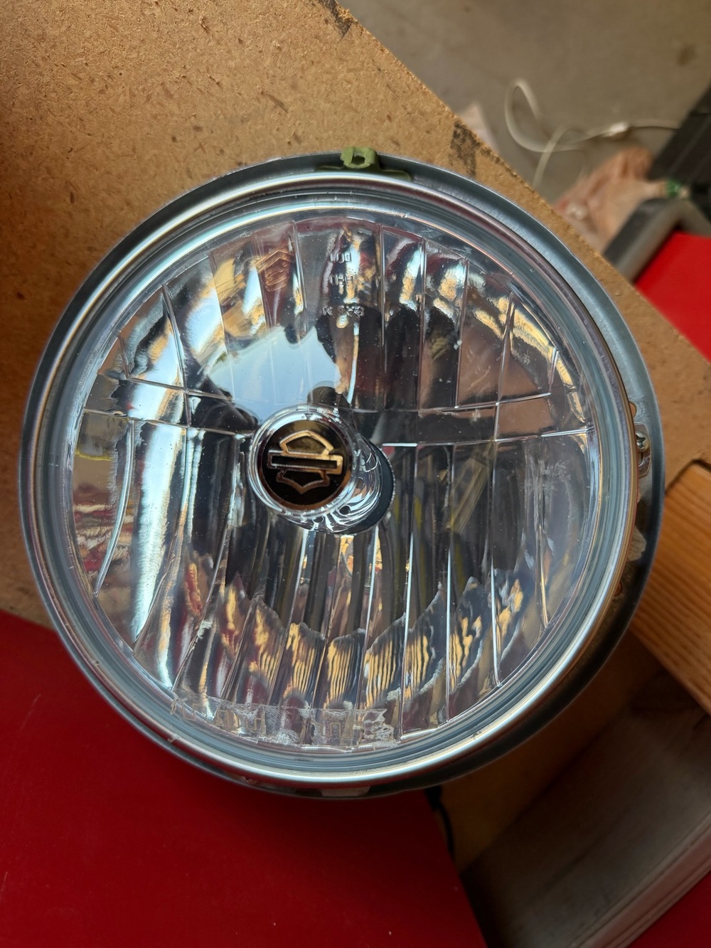 2008 Harley Davidson Street Glide Headlamp with Halogen Upgraded bulb